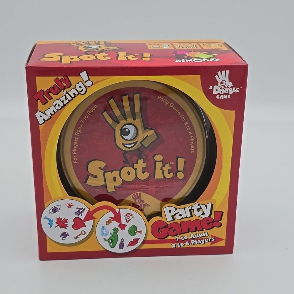 New Sealed Spot It! Play Game Christmas Birthday Gift